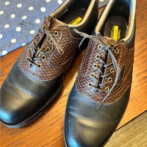 FootJoy DryJoy Men's Brown and Black golf Shoes